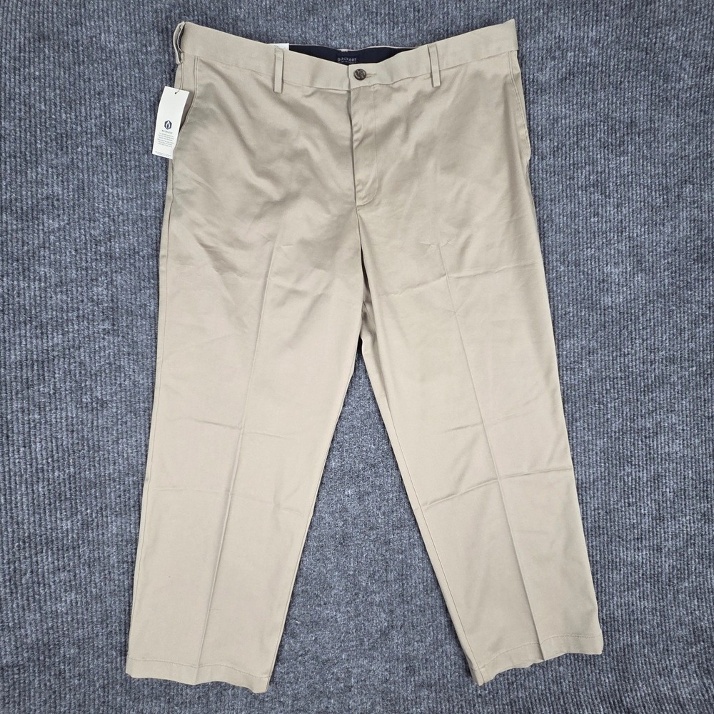 NWT Dockers Mens Khaki Stretch Relaxed Fit Comfort Waistband Pants 40x29